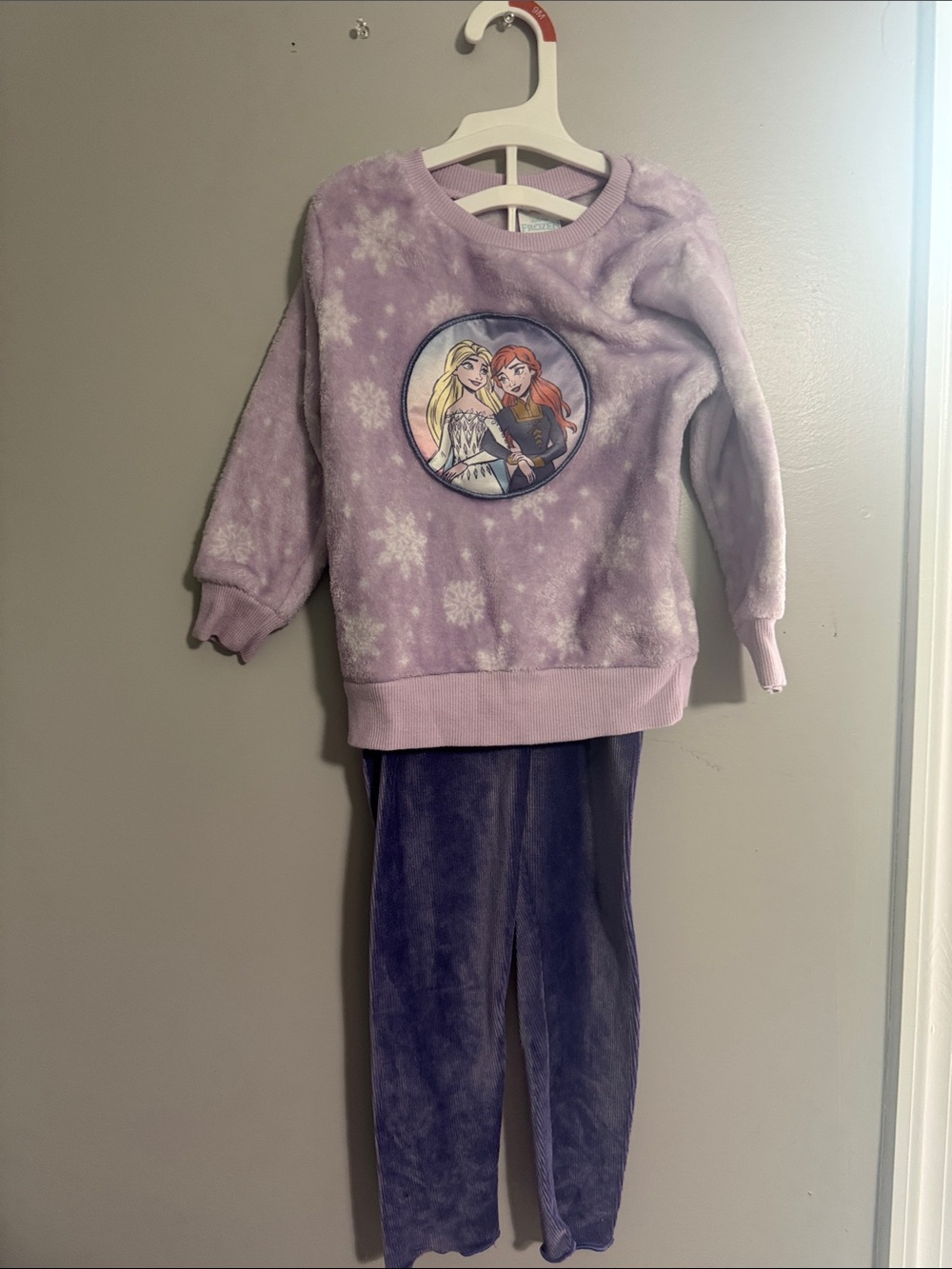 Disney Frozen Lavender Fleece One-Piece